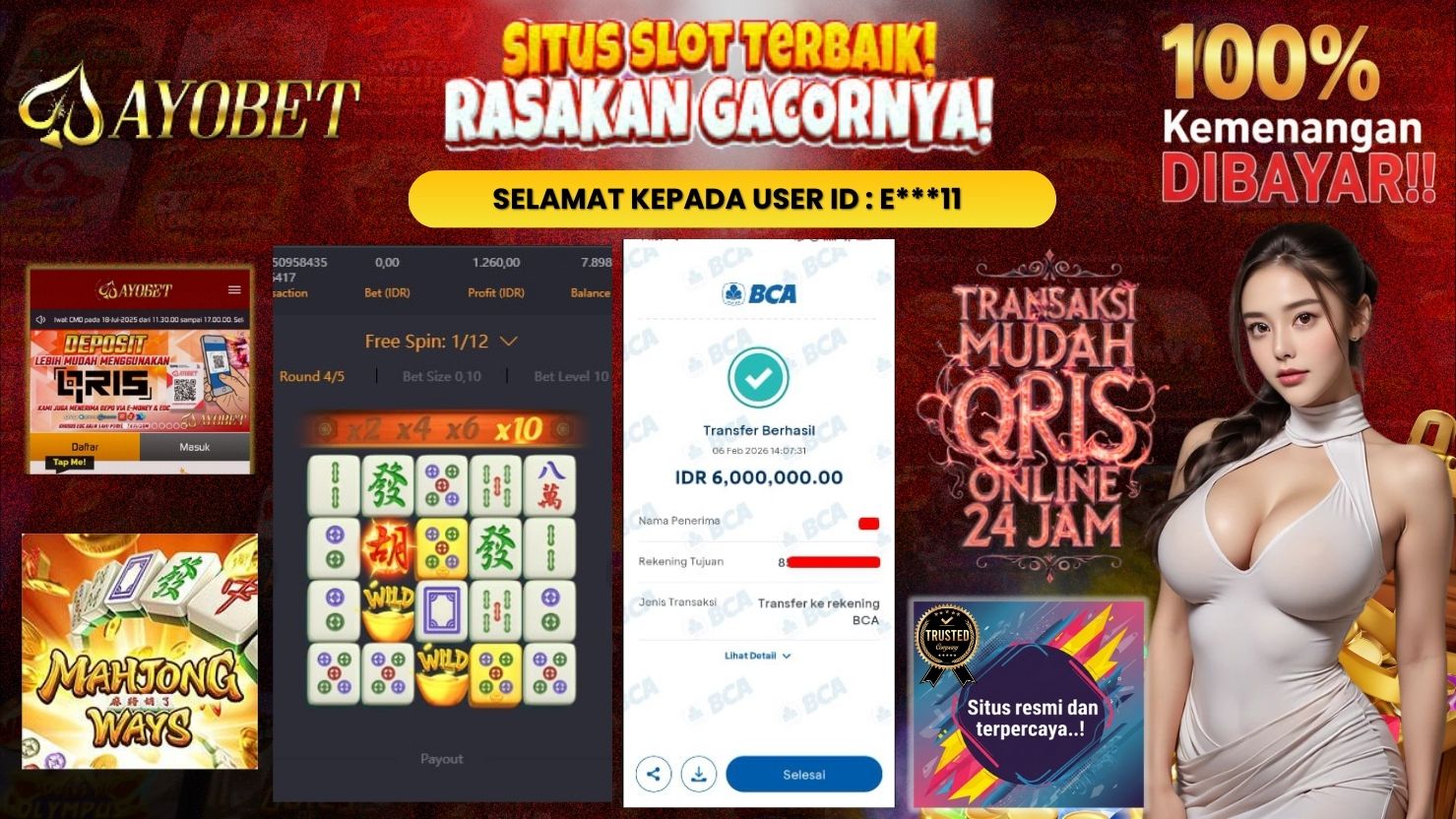 AYOBET JACKPOT SLOT MAHJONG WAYS